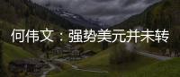 何伟文：强势美元并未转变民众币的基本稳定